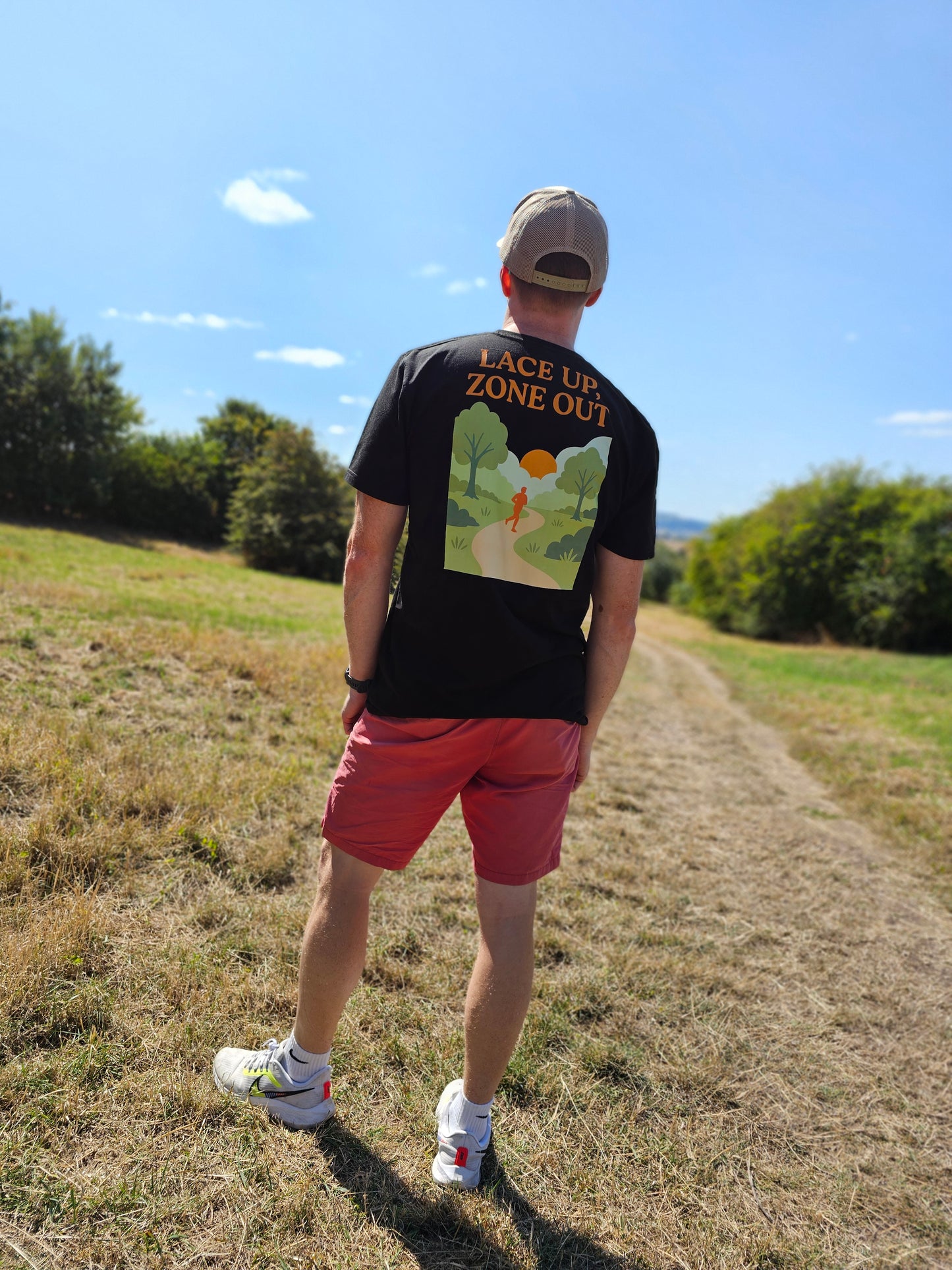 Rest Day Run Club Tee – "Lace Up, Zone Out" Edition (Est. 2025)