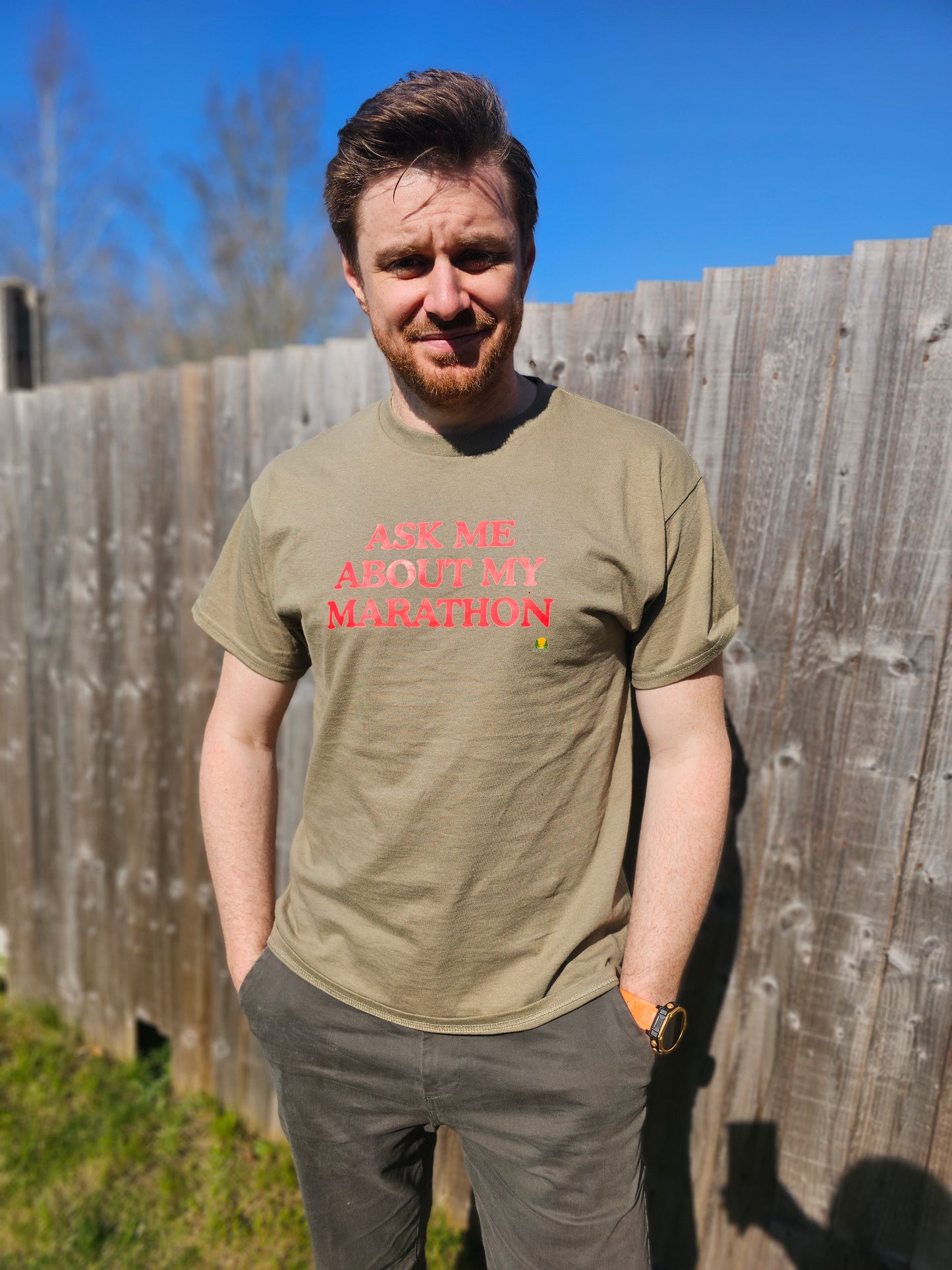 Ask me about my marathon