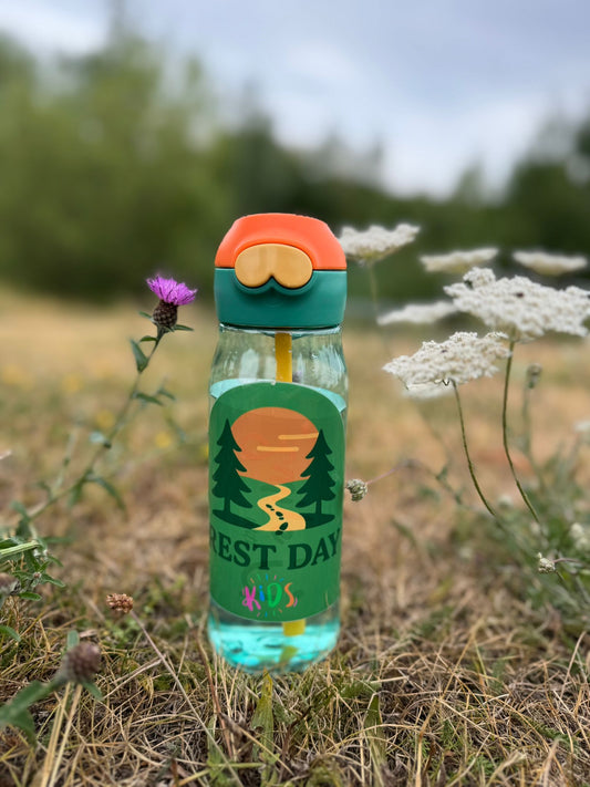 Rest Day Kids’ Water Bottle