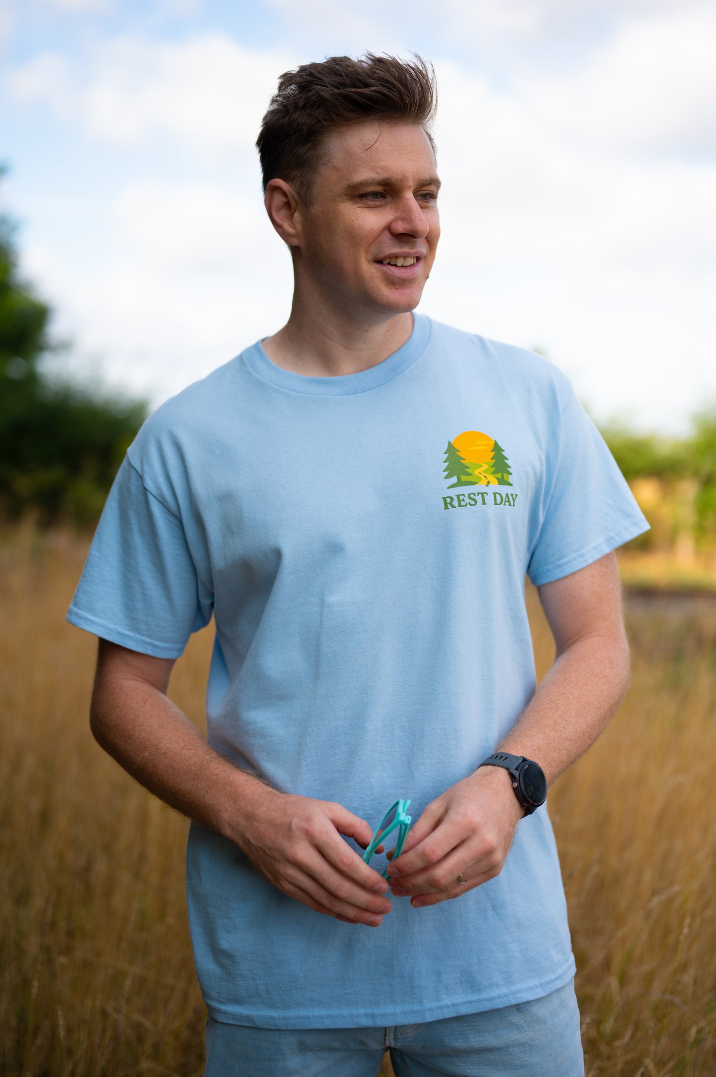 Rest Day Tee – Tired Legs, Clear Head