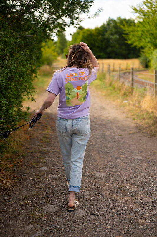 Rest Day Run Club Tee – "Lace Up, Zone Out" Edition (Est. 2025)