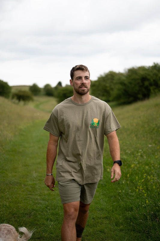 Rest Day Tee – Tired Legs, Clear Head