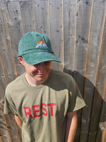Rest Day Mountain Cap – Forest Rise