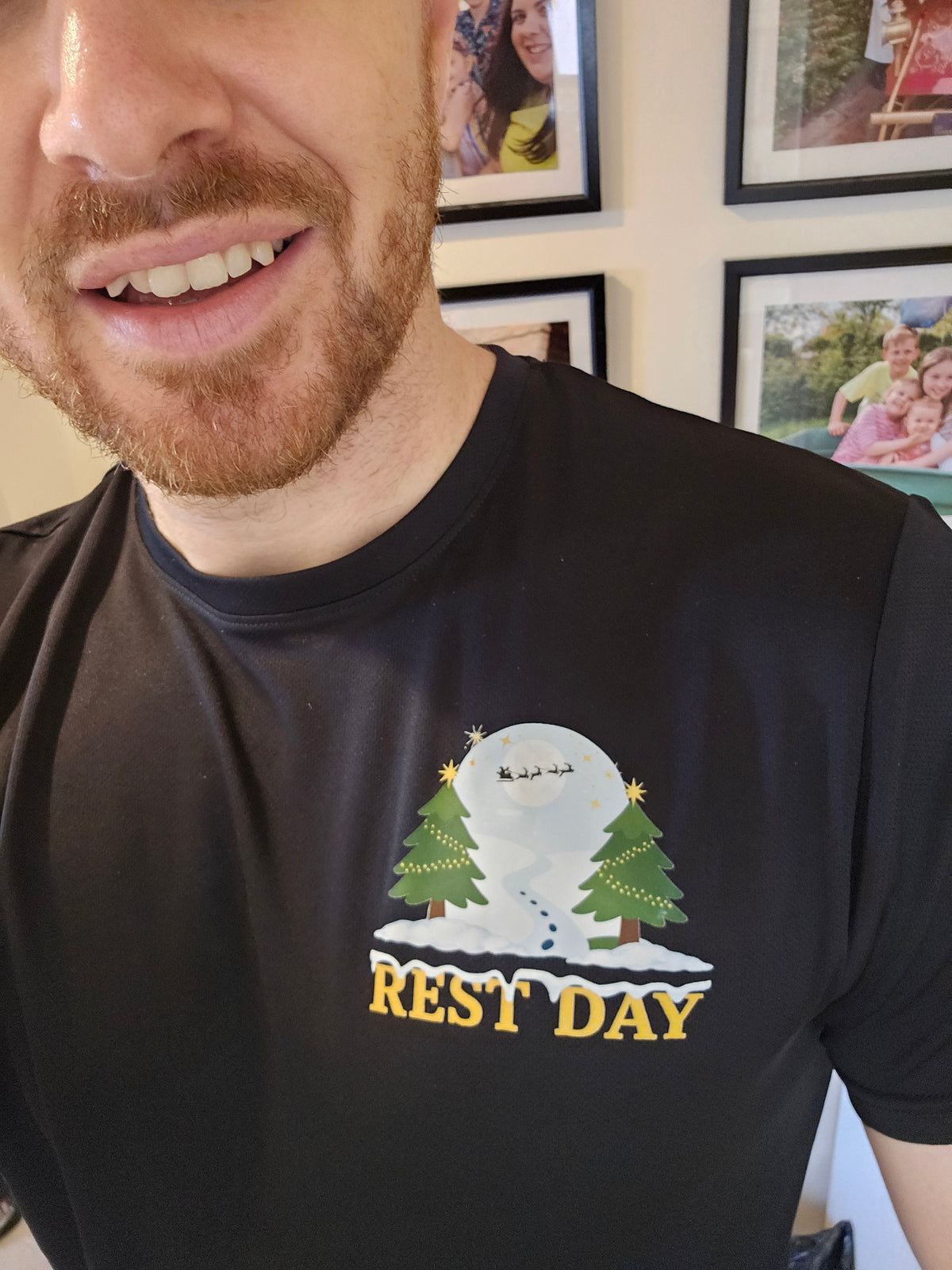 Rest Day Christmas Technical Tee