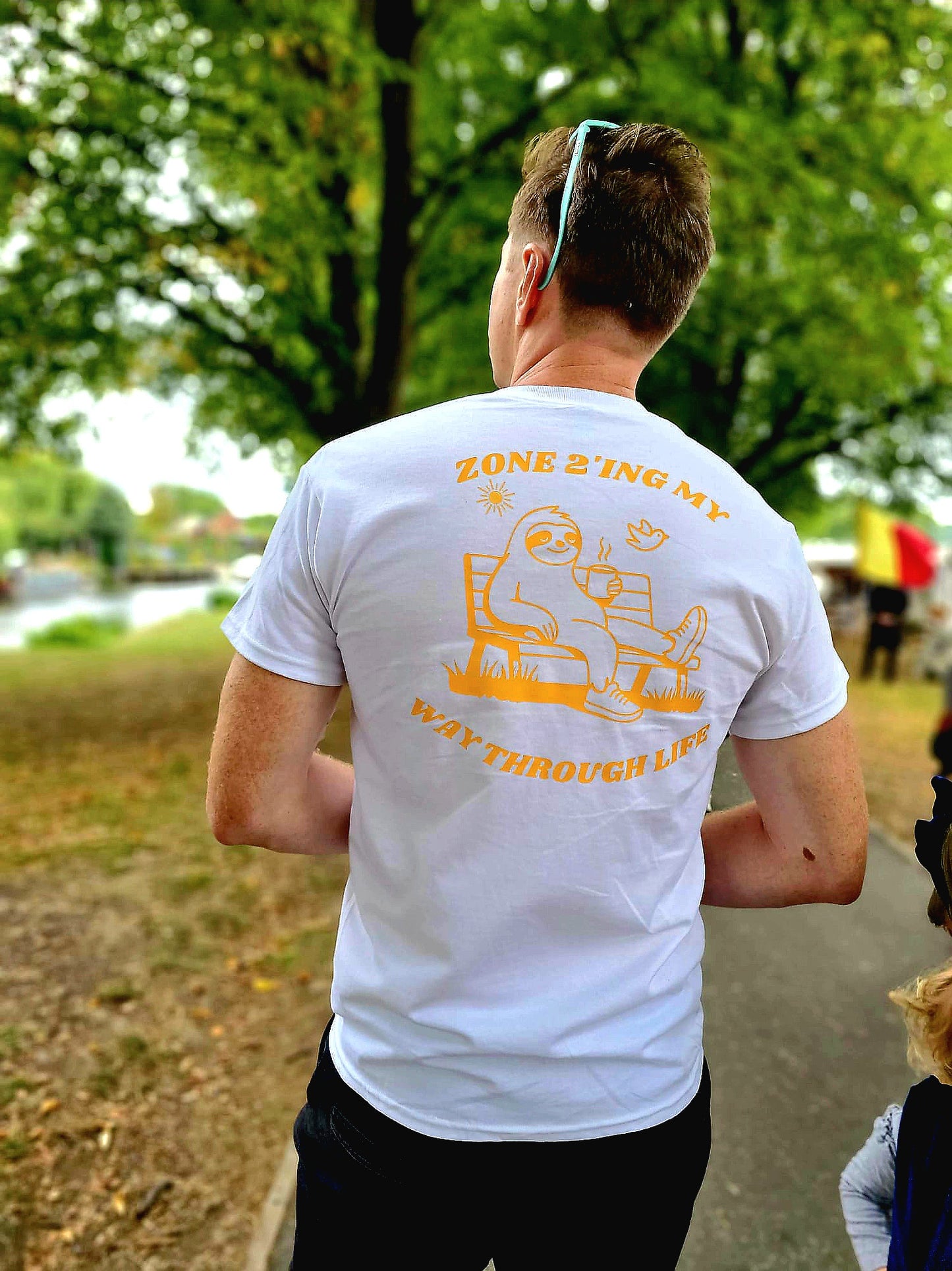 Rest Day Tee – Zone 2'ing My Way Through Life (Sloth)