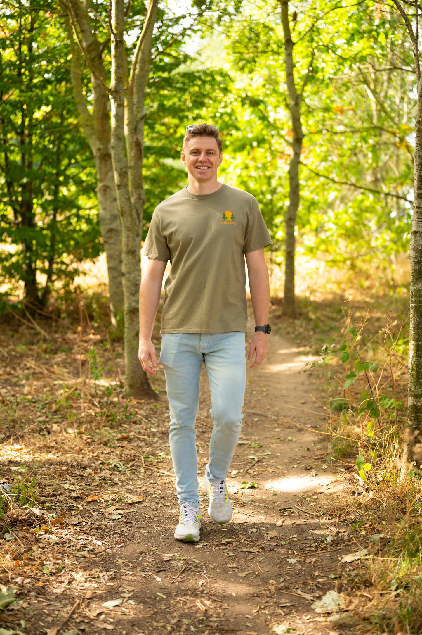 Rest Day Tee – Tired Legs, Clear Head