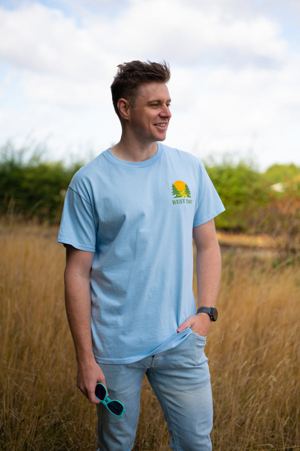 Rest Day Tee – Zone 2'ing My Way Through Life (Sloth)