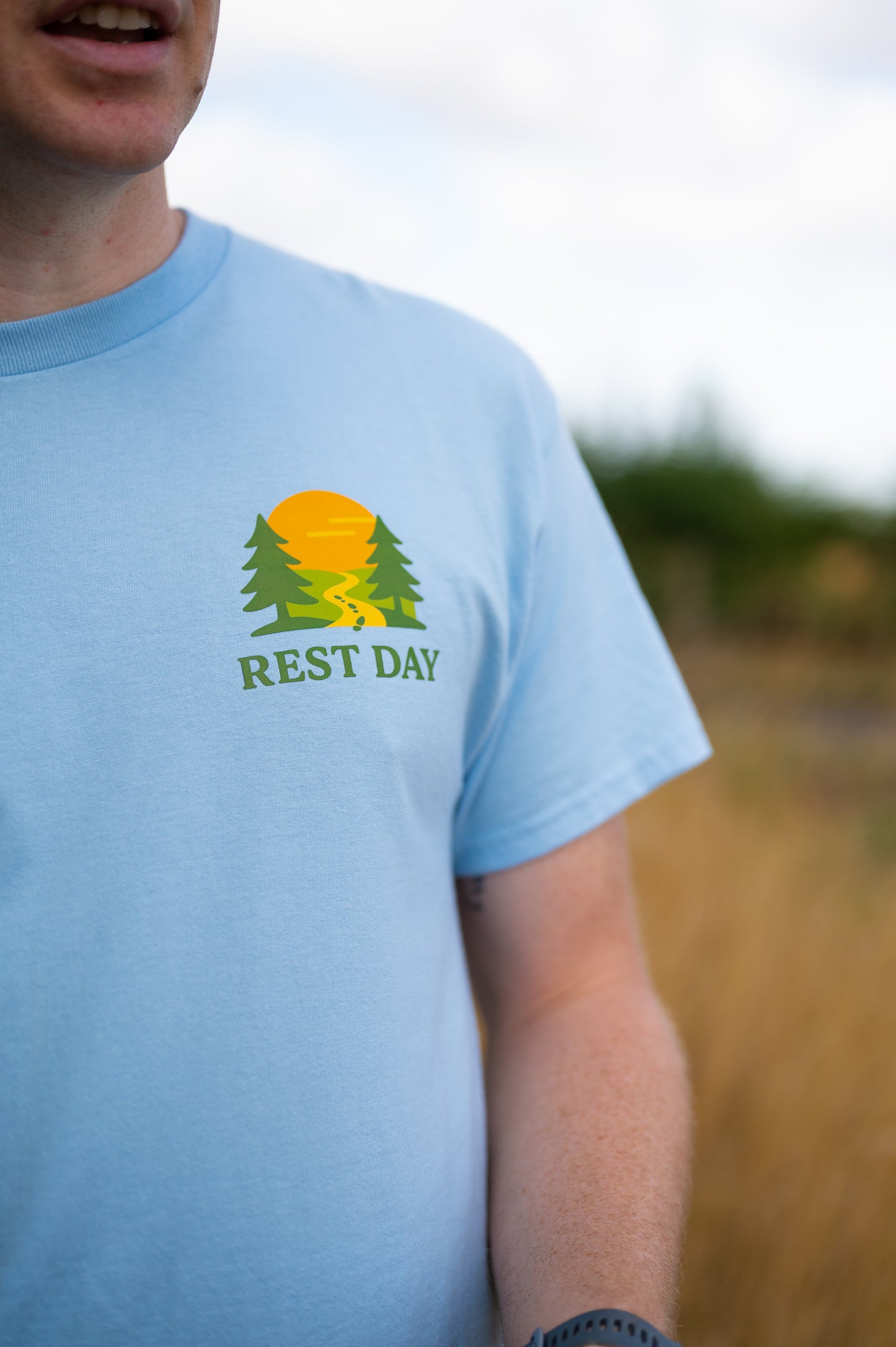 Rest Day Tee – Tired Legs, Clear Head